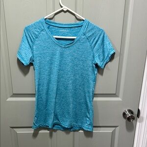 Danskin Women's Blue Short Sleeve Tee
